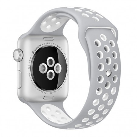 Apple Watch Series 2 Nike+ Plata 38 mm MNNQ2QL/A