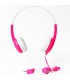 Auriculares infantiles BuddyPhone Rosa