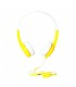 Auriculares infantiles BuddyPhone Amarillo