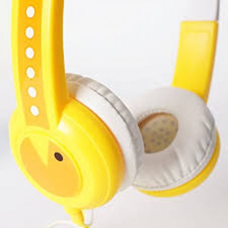 Auriculares infantiles BuddyPhone Amarillo