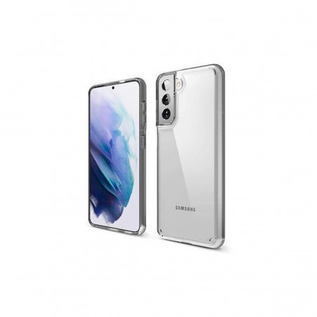 Carcasa Samsung Galaxy A20s hybrid (bumper + trasera transparente) transparente