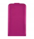 Funda de cuero rosa para Samsung Galaxy Core