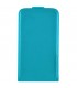 Funda de cuero turquesa para Samsung Galaxy Core
