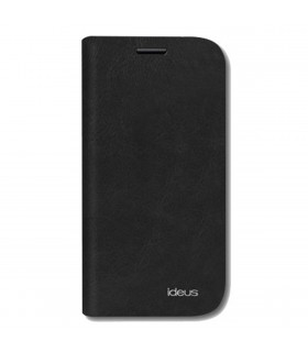 Funda de piel ideus para tu Motorola Moto E negra