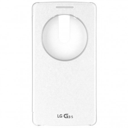 Funda inteligente CCF-490GAGEUWH para el LG G3S de color blanco
