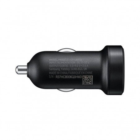 Cargador de coche USB-C Samsung Quick Charge 18W Negro LN930U