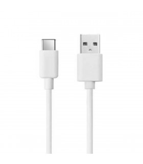 Cable de datos USB 2.0 tipo C blanco