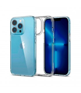 Carcasa iPhone 13 Pro hybrid (bumper+trasera transparente)
