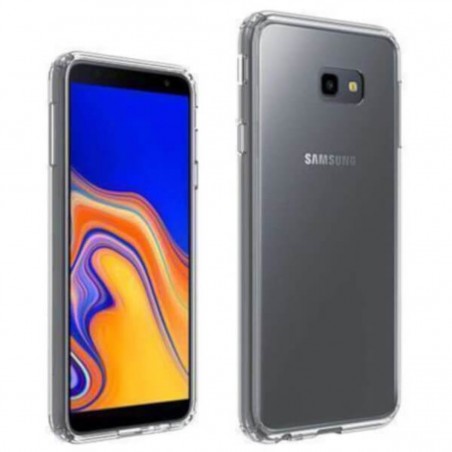 Carcasa Samsung Galaxy J4 Plus Hybrid (bumper + trasera) Transparente