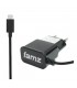 Cargador micro USB 1.200mAh negro