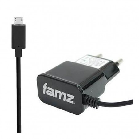 Cargador micro USB 1.200mAh negro