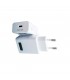 Cargador de red con salida USB Tipo C carga rápida 18W