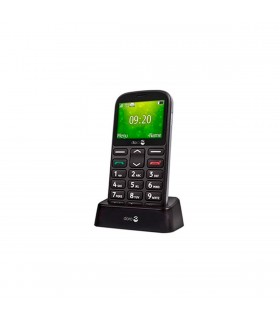 Doro 1361 Teléfono Movil de Teclas Grandes Dual SIM Negro