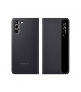 Samsung Clear View Cover for Galaxy S21 Black