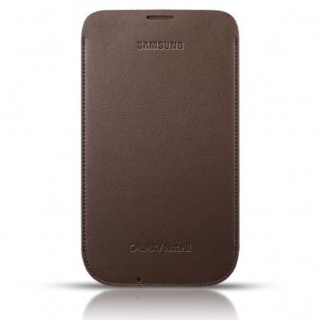 Funda protectora Samsung EFC- 1J9LDE marrón para Galaxy Note 2