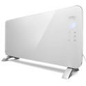 Radiador Cristal Eléctrico Homely WiFi Warm 2000W. Calefacción Termostato, Convector Calor, WiFi, App, Silencioso