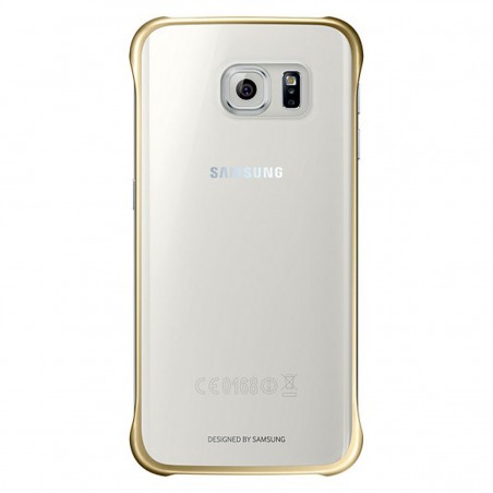 Tapa protectora dorada para Samsung Galaxy S6 edge