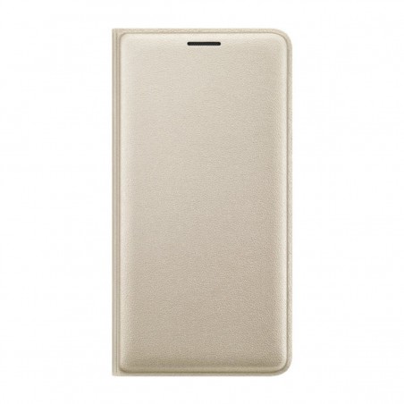 Funda Flip Wallet Samsung para Galaxy J3 (2016) oro EF-WJ320PFEGWW
