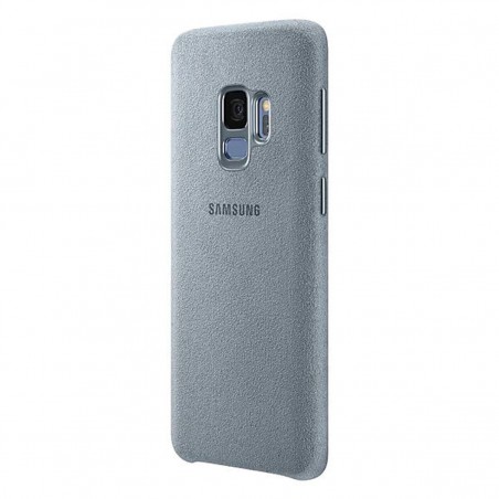 Funda Samsung Alcantara Cover Verde Mint para Galaxy S9 EF-XG960AMEGWW