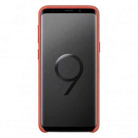 Funda Samsung Alcantara Cover Rojo para Galaxy S9 EF-XG960AREGWW