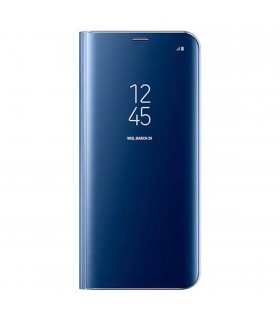 Funda Samsung Clear View Azul para Galaxy S8