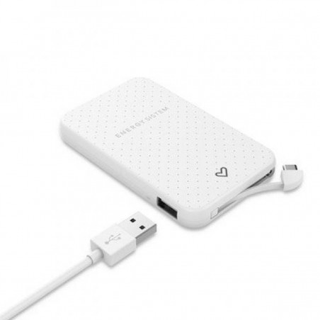 Batería portátil Energy Sistem Extra Battery 5000 Snow