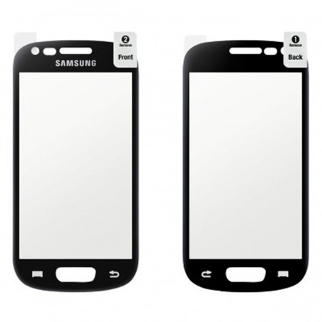 Protector de pantalla original Samsung para el Galaxy SIII mini Negro