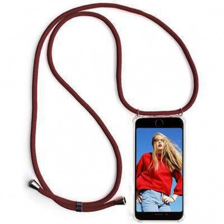 Funda Móvil Colgante para Samsung Galaxy A51 Rojo