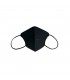 Mascarillas Infantil FFP2, Clip Nasal Ajustable, Homologadas CE 2163, Normativa UNE-EN, Packs 20 unidades, Negro