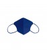 Mascarillas Infantil FFP2, Clip Nasal Ajustable, Homologadas CE 2163, Normativa UNE-EN, Pack 20 unidades, Azul