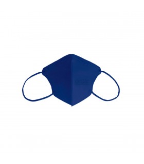 Mascarillas Infantil FFP2, Clip Nasal Ajustable, Homologadas CE 2163, Normativa UNE-EN, Pack 20 unidades, Azul