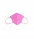 Mascarillas Infantil FFP2, Clip Nasal Ajustable, Homologadas CE 2163, Normativa UNE-EN, Pack 20 unidades, Rosa
