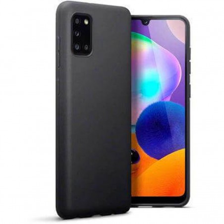 Funda silicona gel Samsung Galaxy A31 negro