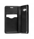 Funda de piel tipo libro Premium Negra para Samsung Galaxy J4 Plus 2018