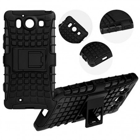 Funda rugerizada para iPhone 7 Plus Negra