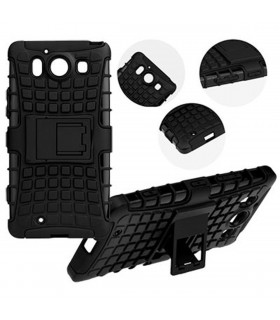 Funda rugerizada para Samsung Galaxy A3 (2017) Negra