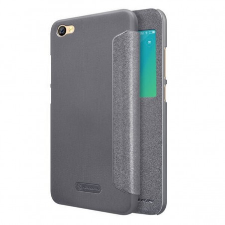 Funda con ventana negra para Xiaomi Redmi Note 5A