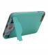 Carcasa con tarjetero y soporte turquesa para iPhone 7/8