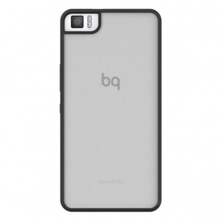 Funda Gummy para BQ Aquaris M5 Negro