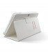 Funda para tablet Innjoo F2 tipo libro blanca
