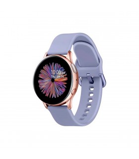 Samsung Galaxy Watch Active 2 40mm Aluminio Rosa Gold (Pink Gold) y correa deportiva Violeta R830