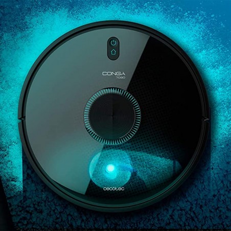 Cecotec Robot Aspirador y Fregasuelos Conga 7090 IA, Inteligencia Artificial y Láser