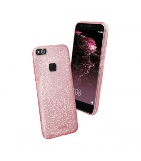 Funda Sparky Rosa de silicona Huawei P10 Lite