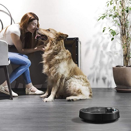 Cecotec Robot aspirador y fregasuelos Conga 3790, Tecnología láser, Friega y Aspira
