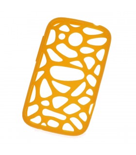 Funda de silicona HTC SC S780 amarilla