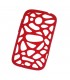 Funda de silicona HTC SC S780 rojo