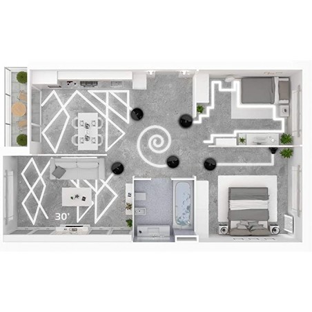 Cecotec Robot Aspirador Conga Serie 1099 Connected, Compatible con Alexa y Google Home