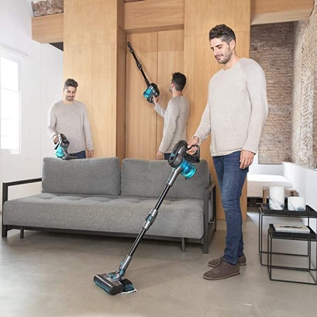 Cecotec Aspirador Escoba Sin Cable Conga Rockstar 700 Ultimate ErgoWet, Sin bolsa