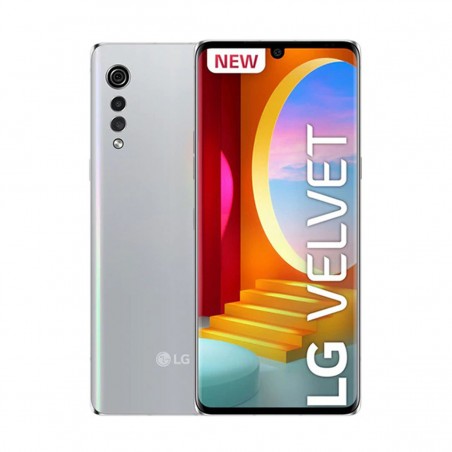 LG Velvet 6GB/128GB Plata (Aurora Silver) Dual SIM G910