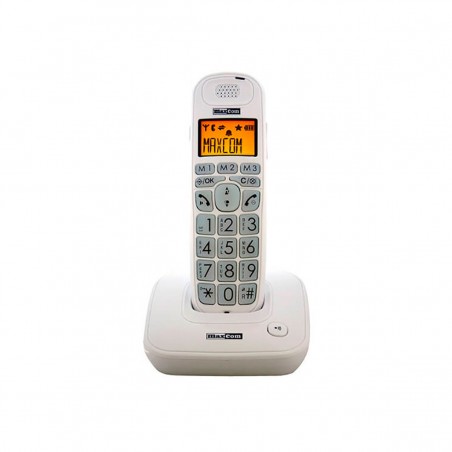 Maxcom MC6800 Teléfono inalámbrico DECT Blanco (White)
